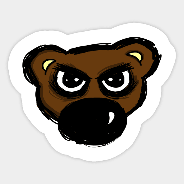 bad bear Sticker by Namarqueza